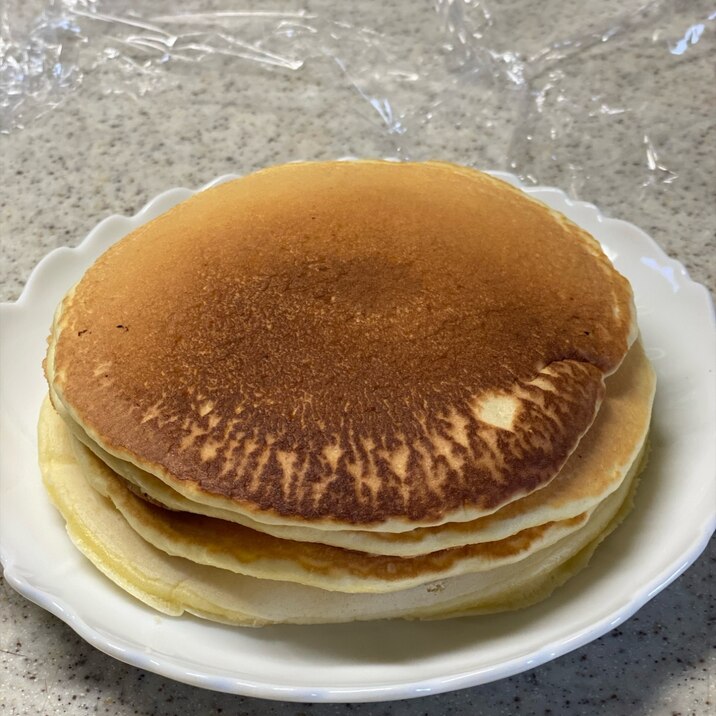 うちにあるものだけでパンケーキ